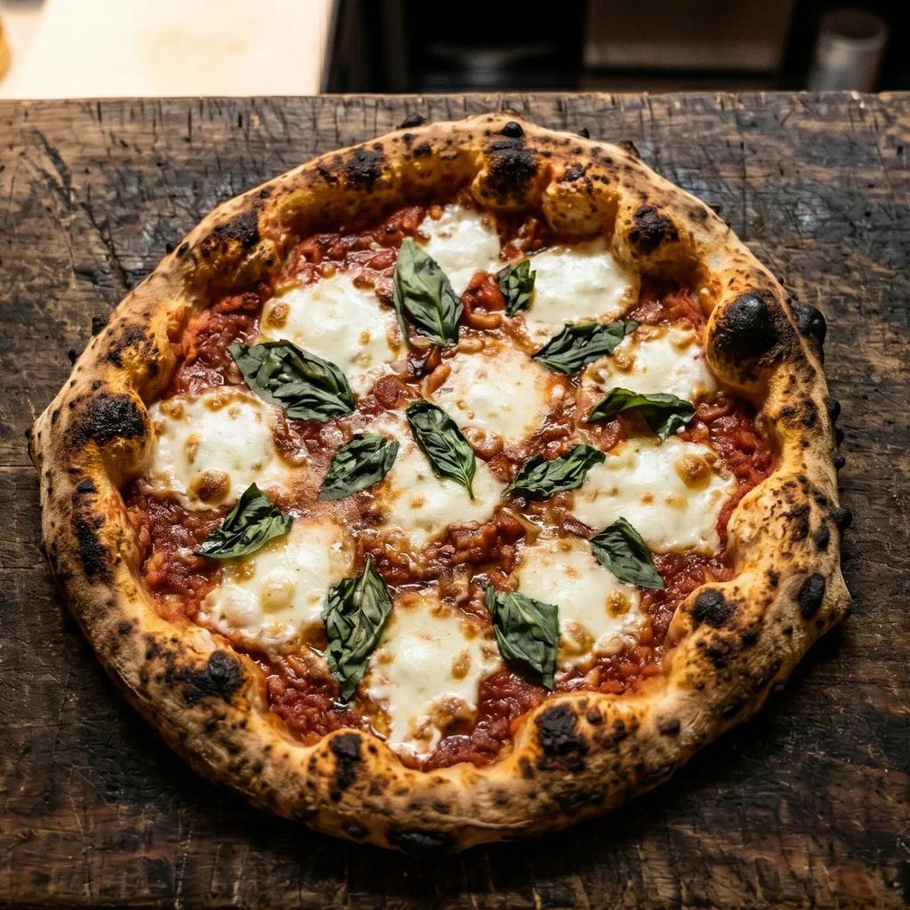 Pizza vom Steinofen