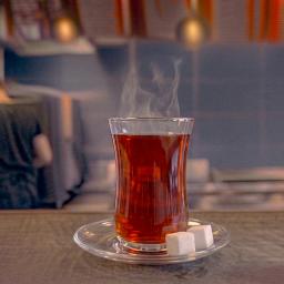 Türkischer Schwarztee, groß — Foto